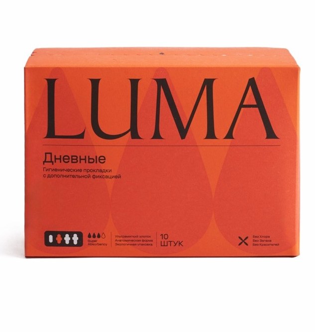 LUMA ultra-soft day pads