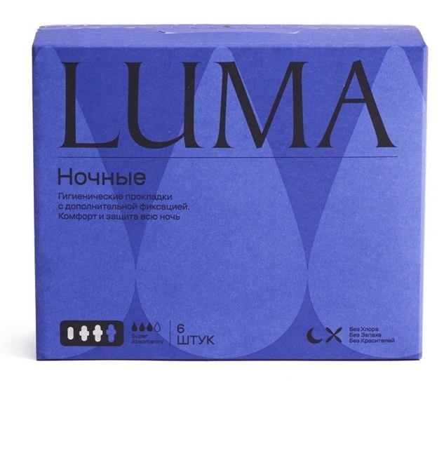 LUMA night pads with wings